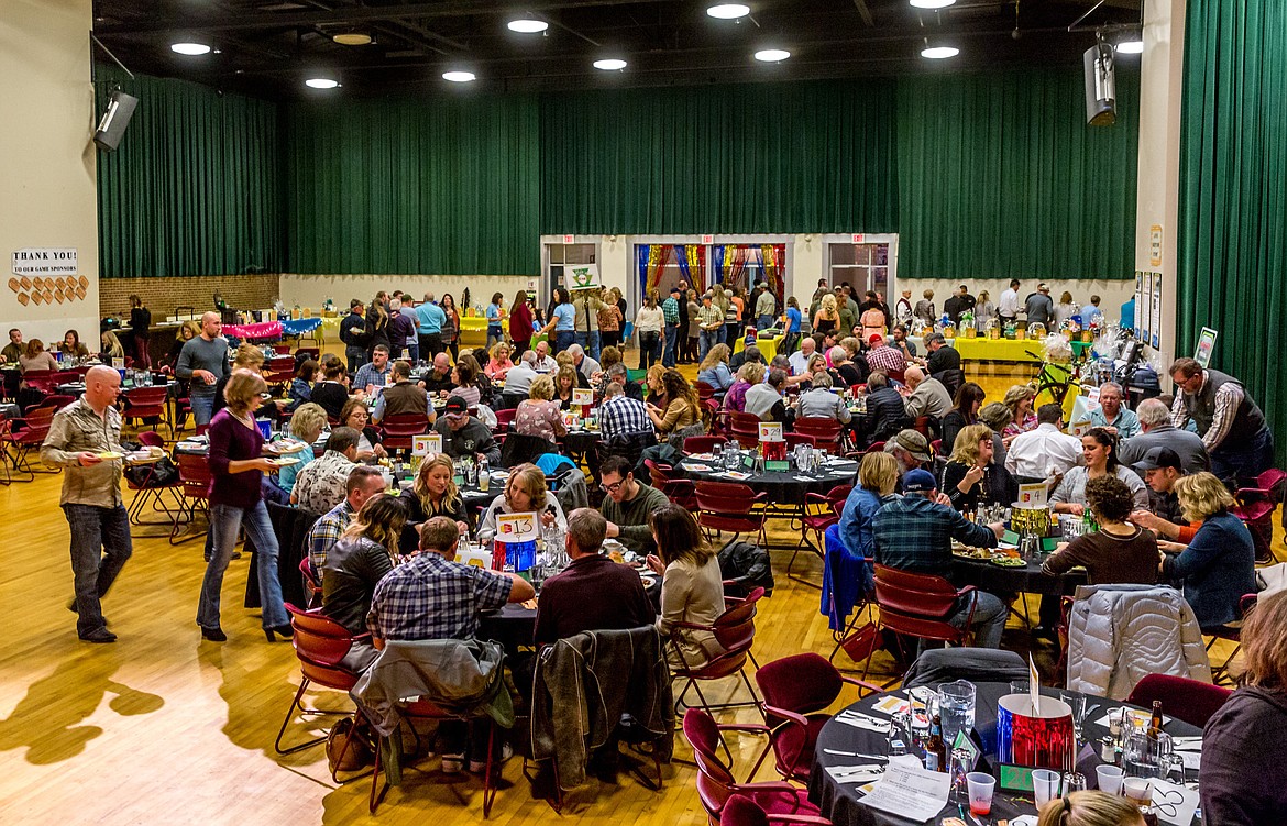 Saturday night&#146;s Libby Chamber of Commerce Banquet was a sellout success, with all 240 tickets accounted for. It was held at the Libby Memorial Events Center and featured food, live and silent auctions, games and the presentation of a number of community awards. (John Blodgett/The Western News)