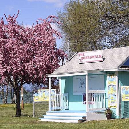 THE BOARDWALK Outdoor Cafe has been open for approximately 50 years. (Photo provided courtesy of Boettcher Park Facebook)