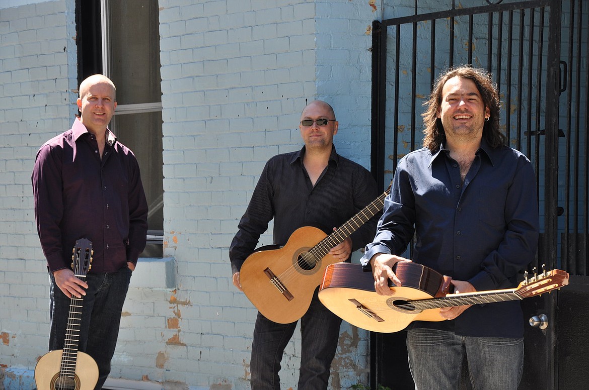 (Courtesy photo)
Sponsored by Pend Oreille Arts Council, Montreal Guitare Trio will light up the Panida&#146;s main stage on Sunday, Feb. 11 at 7:30 p.m.