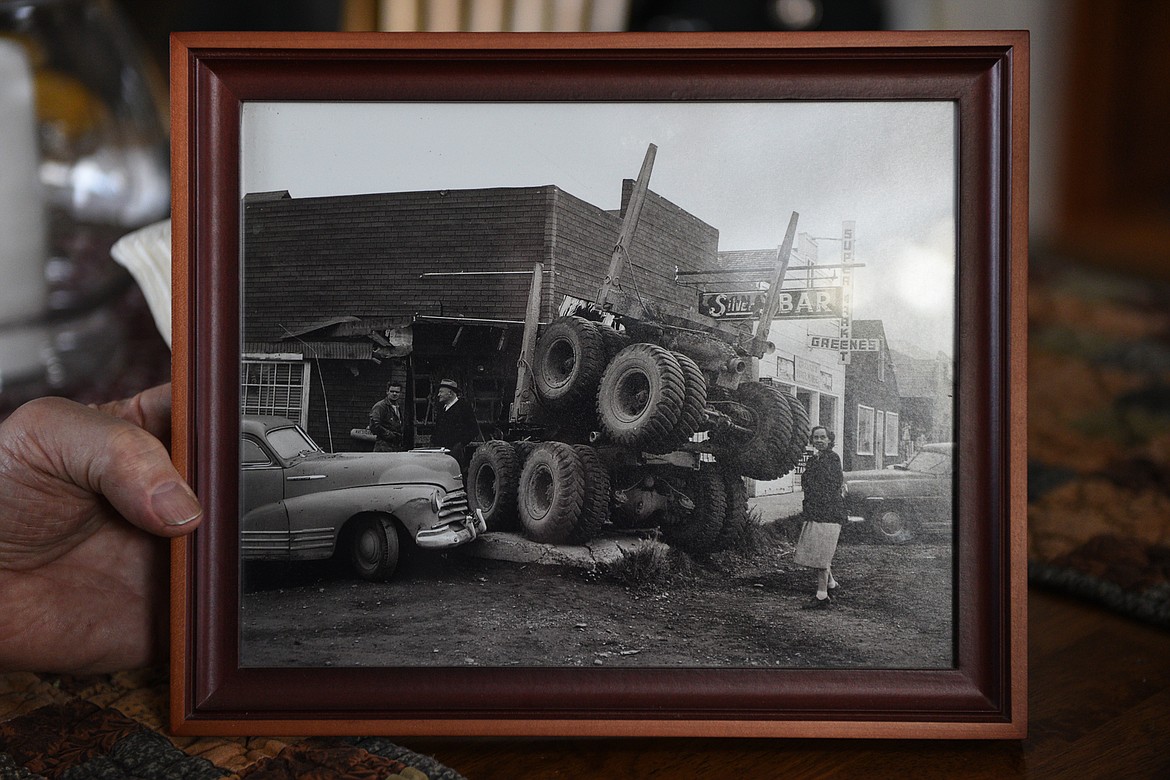 Edna Foley, who was widely known in Martin City as Jaybird, is pictured in Martin City during the town's early days. Edna started offering vacation rentals in the 1990s on the Abbott Valley Homestead, and the business has grown through the years. (Casey Kreider/Daily Inter Lake)