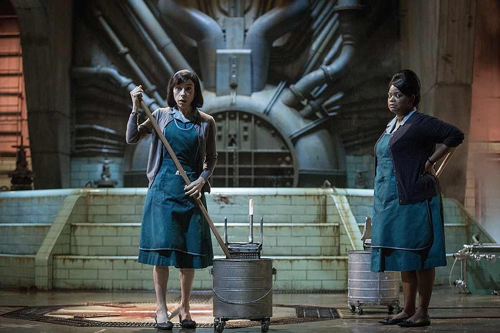 Sally Hawkins and Octavia Spencer in &quot;The Shape of Water.&quot;  (via imdb.com)