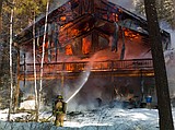 Mooring View Lane home destroyed by fire