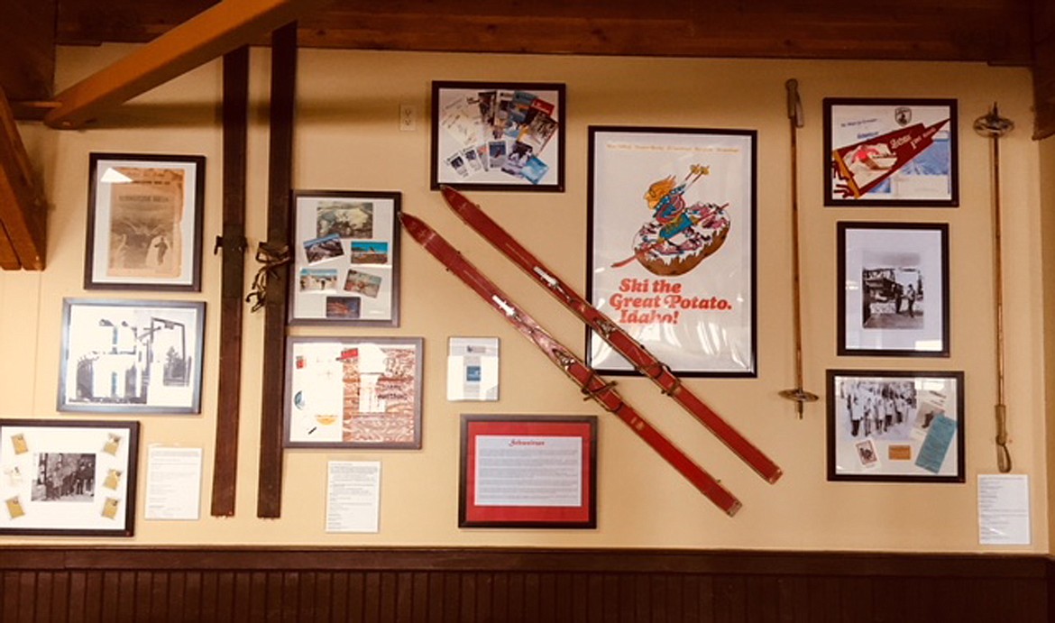 (Courtesy photo)The Bonner County History Museum took its newest exhibit to Schweitzer Mountain Resort, where items documenting the history of the ski resort are on display in the Lakeview Lodge.
