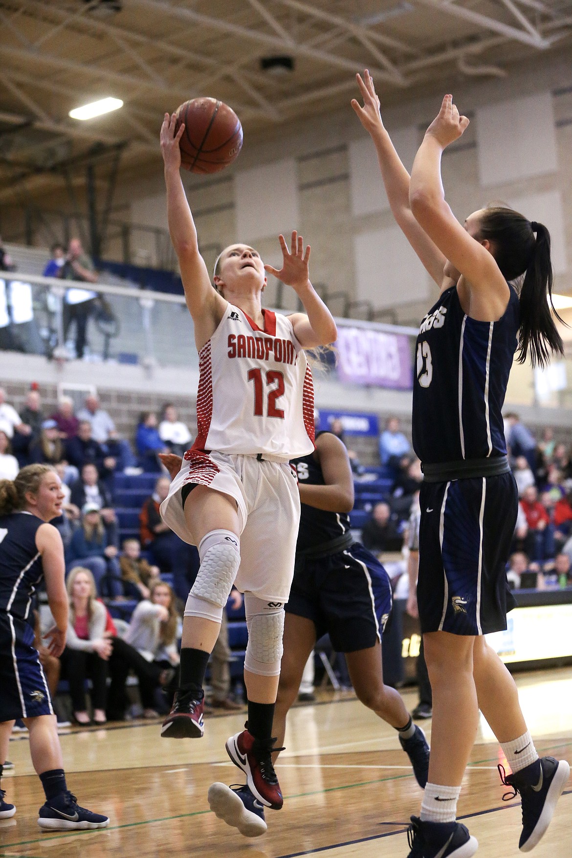 (Photo by JASON DUCHOW PHOTOGRAPHY)
Senior Ciera Bailey finished with seven points and five steals for the Bulldogs in a loss to the Vikings on Thursday.