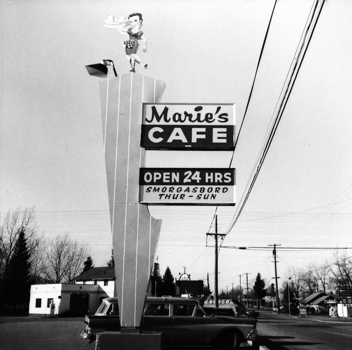 Marie&#146;s Coffee Stop Cafe, circa 1965