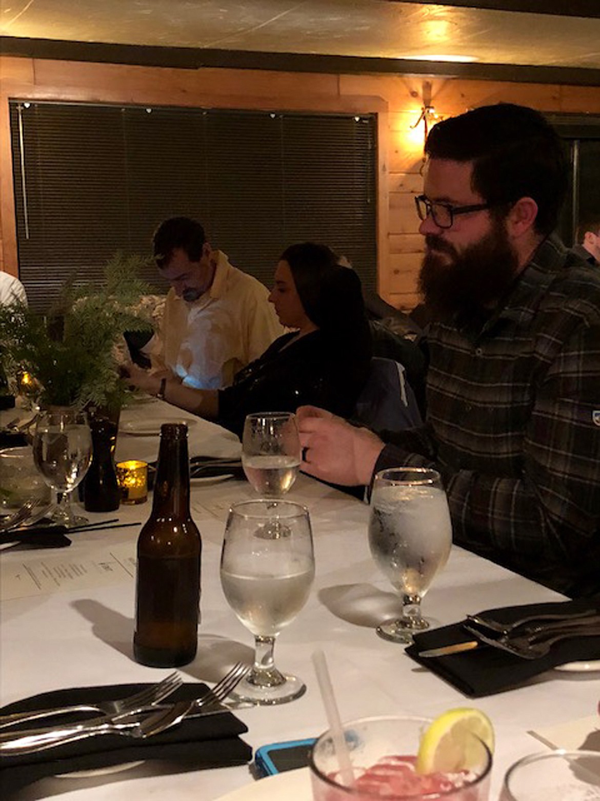 (Photo courtesy PRIEST LAKE EMTs, INC.)Priest Lake EMT Scott Hayes has been with the group since May 2009 and also serves as one of the agency's training officers/instructors. He is pictured at Priest Lake EMTs, Inc.'s Feb. 3 dinner at the Hills Resort.