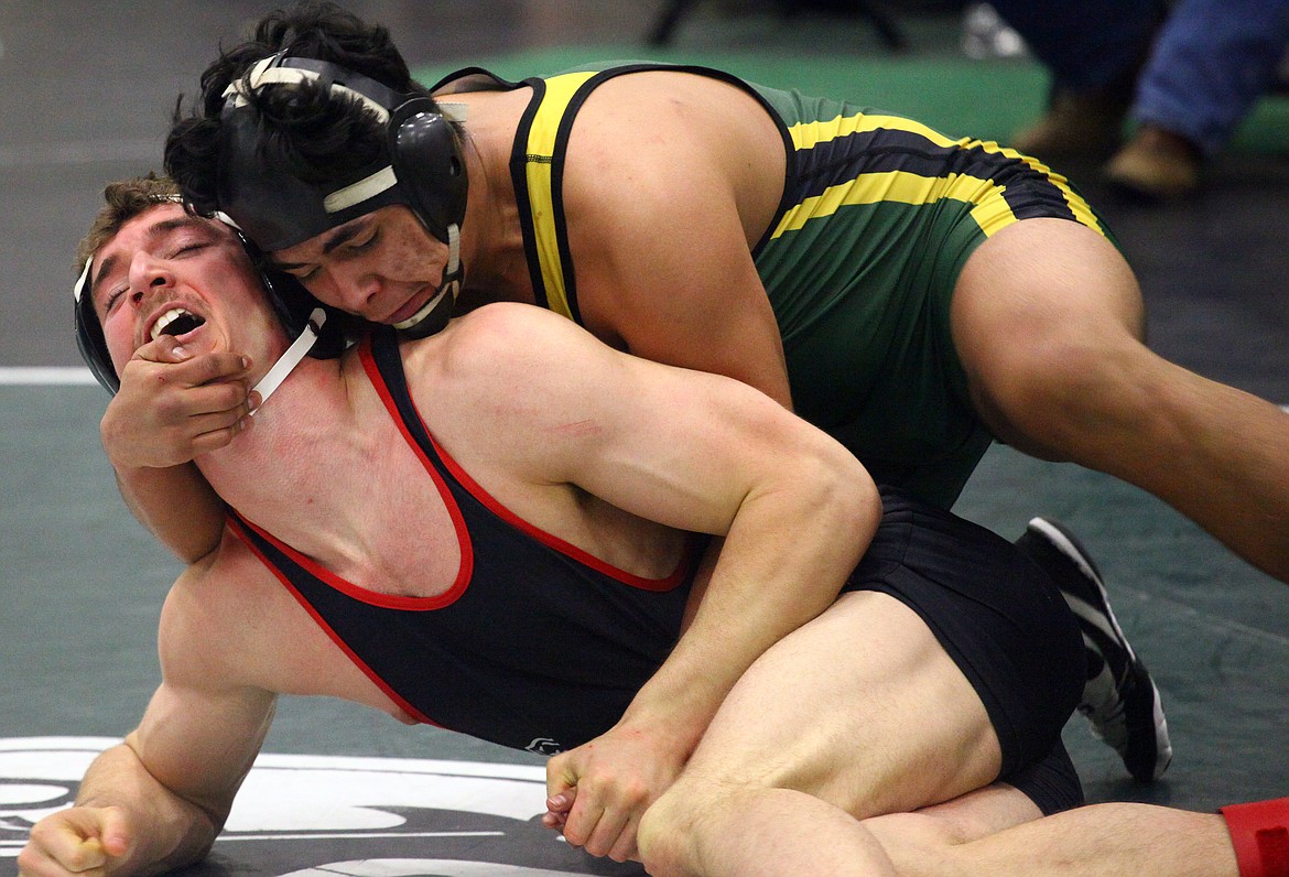 Rodney Harwood/Columbia Basin Herald
Quincy's Victor Tafoya is a part of the 170-pound field at Mat Classic XXX.