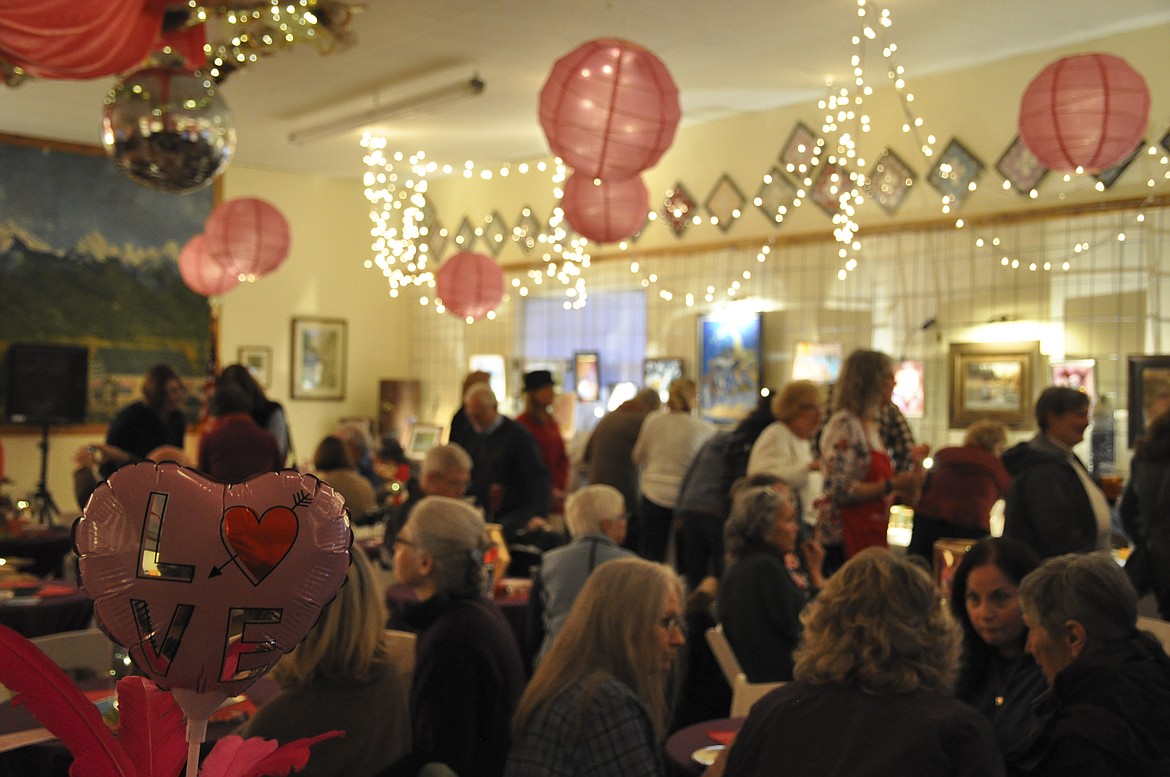 THE VALENTINE Party, hosted by Ninepipe Arts Group, has been an annual event since 2002. (Ashley Fox/Lake county Leader)