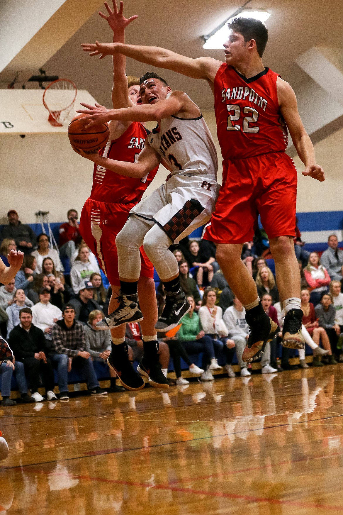 (Photo by JASON DUCHOW PHOTOGRAPHY)
Junior guard Keegan Hegel was the lone Spartan to earn All-Intermountain league boys hoops honors.