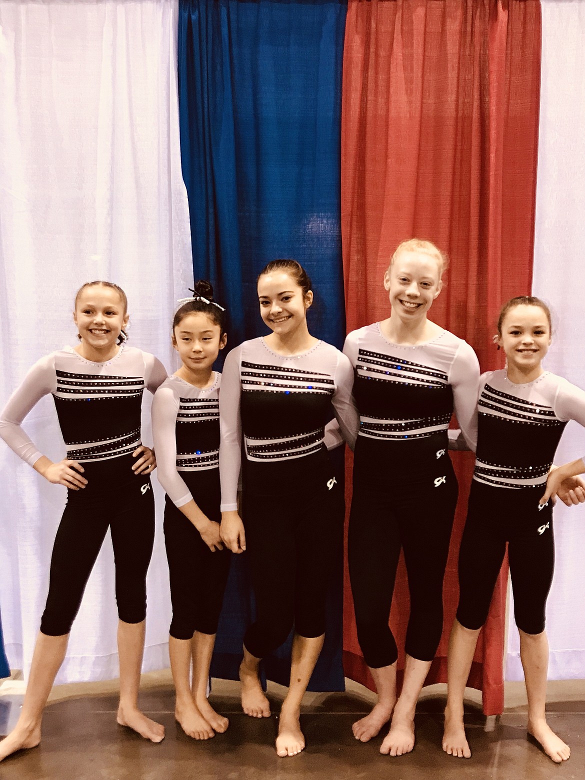 Courtesy photo
Team Avant Coeur Gymnastics Level 7s at the Magical Classic in Florida. From left are Madalyn McCormick, Maiya Terry, Elizabeth Cook, Emma Childs and Danica McCormick.