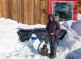 East Glacier Park has seen 235 inches of snow this winter
