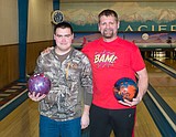 Pair roll 300 games at Glacier Lanes