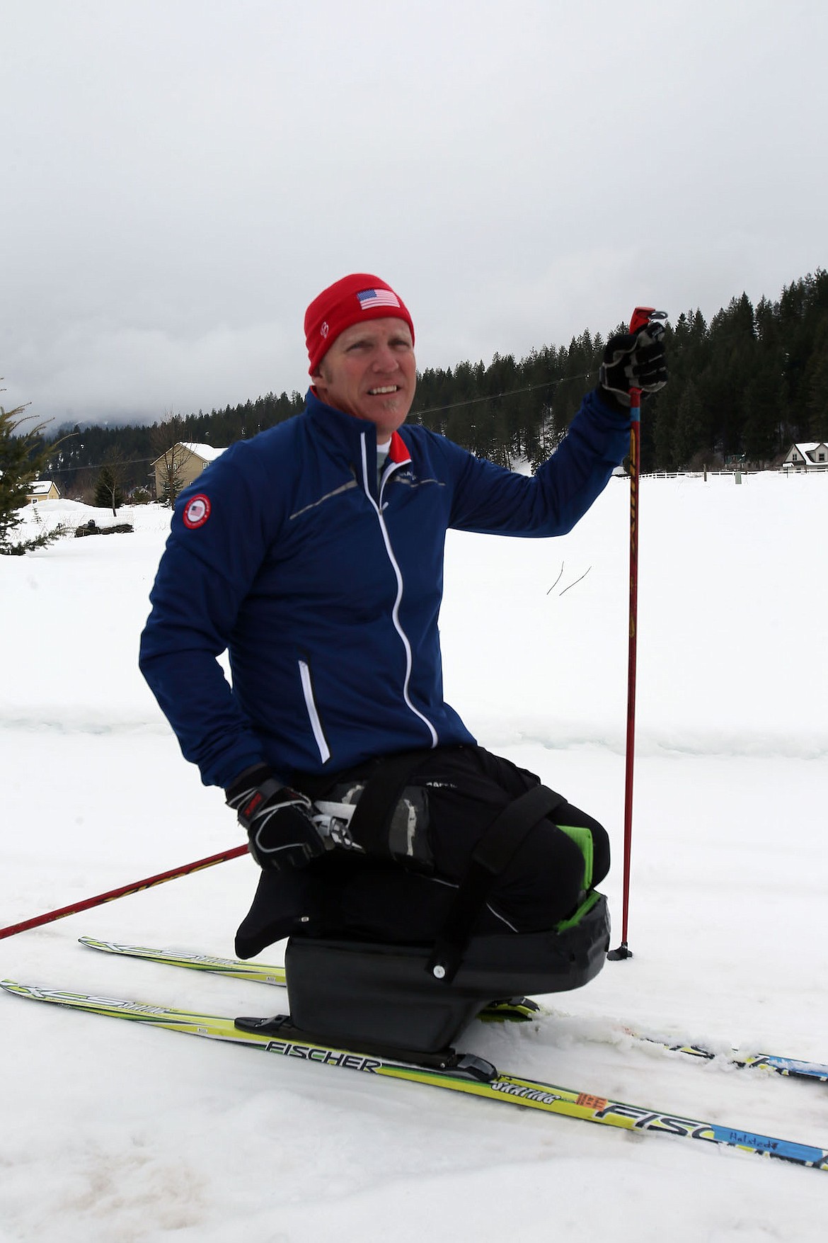 Rathdrum resident Sean Halsted will represent the Stars and Stripes at the 2018 Paralympic Winter Games in PyeongChang, South Korea, this month. (JUDD WILSON/Press)