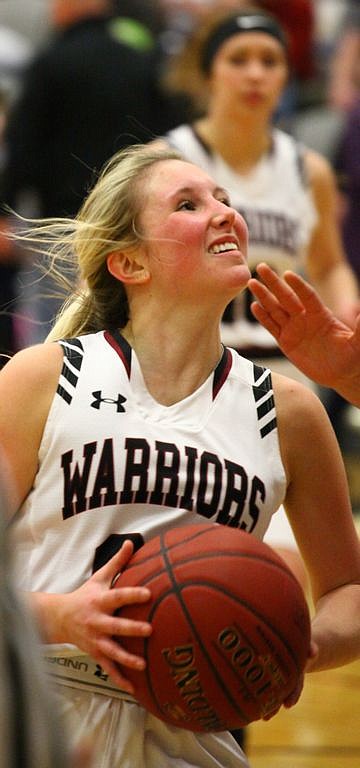 Rodney Harwood/Columbia Basin Herald - Almira/Coulee-Hartline senior Tiffany Boutain (00) will play in the final game of her high school career in the 1B game for fourth-sixth on Saturday morning.