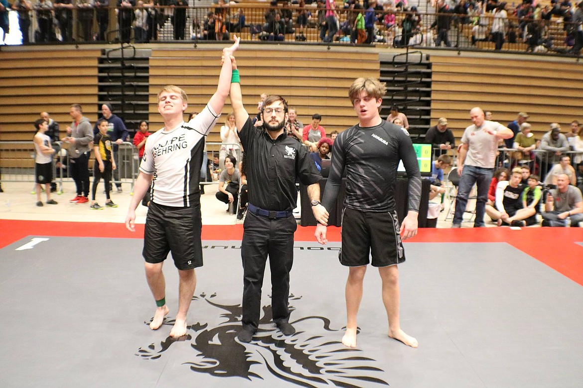 Declan Pauly placed second in both gi and no-gi classes.