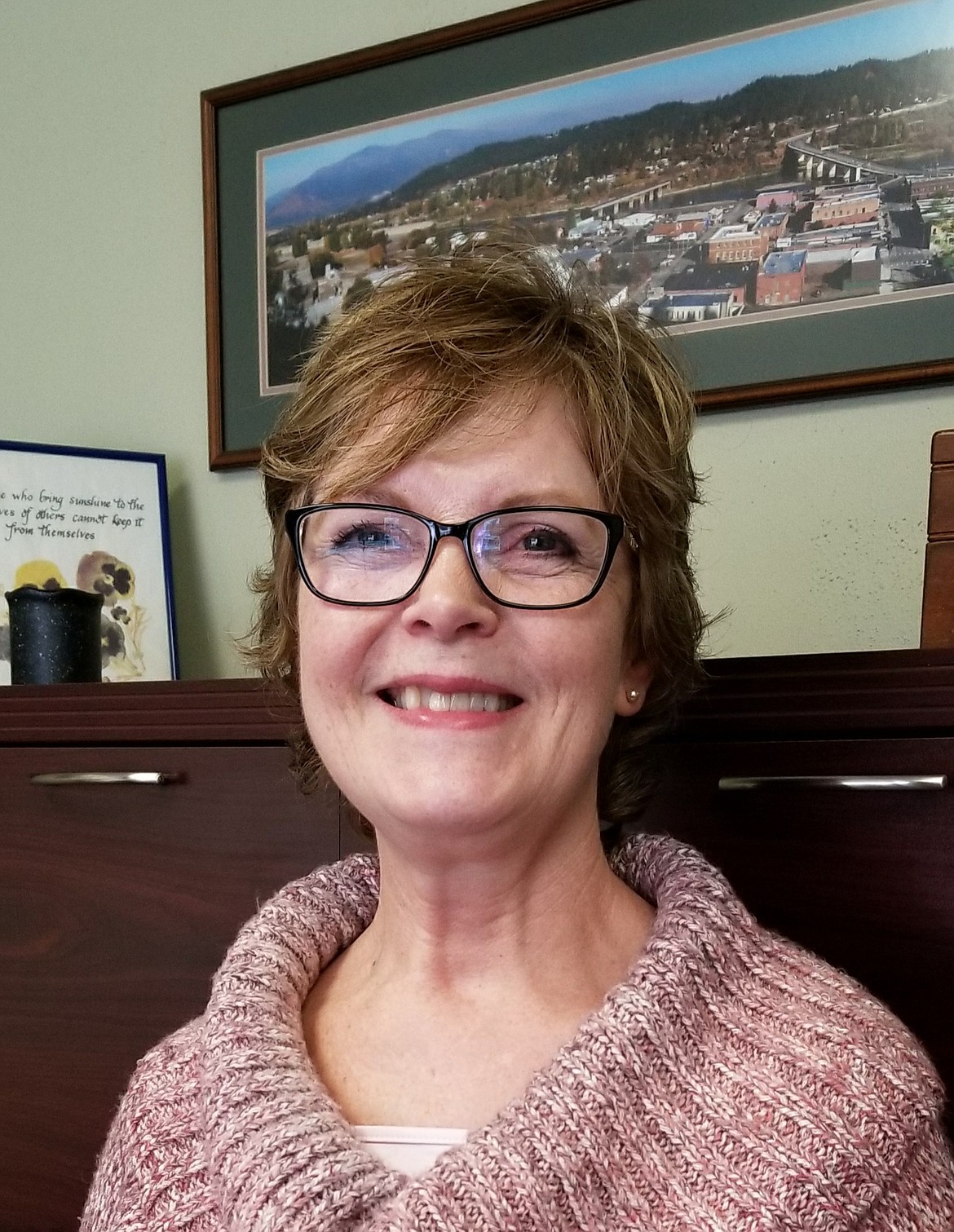 An open house will be held at City Hall for City Clerk/Treasurer Kris Larson&#146;s retirement from the City of Bonners Ferry. The event is 1-3 p.m. Friday, March 2. Friends and members of the community are cordially invited. 

Photo by Mandi Bateman