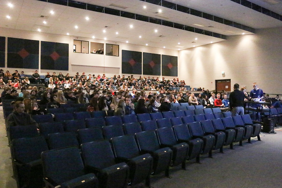 Photo by Mandi Bateman
On February 22, the students of Bonners Ferry High School got to experience a personalized career day.