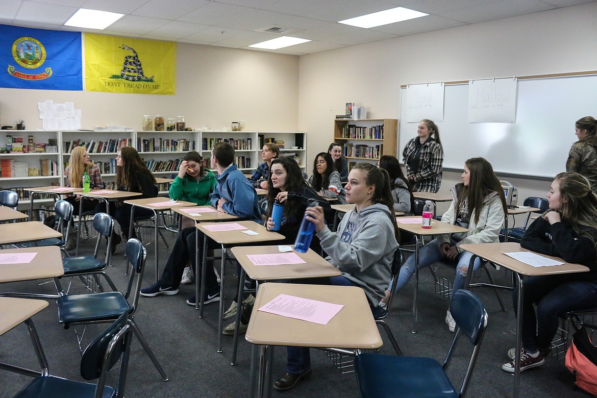 Photo by Mandi Bateman
The students had the opportunity to spend a half an hour with each of the presenters that they chose.