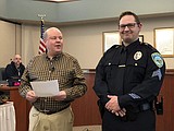 Othello council honors officer, seeks energy savings