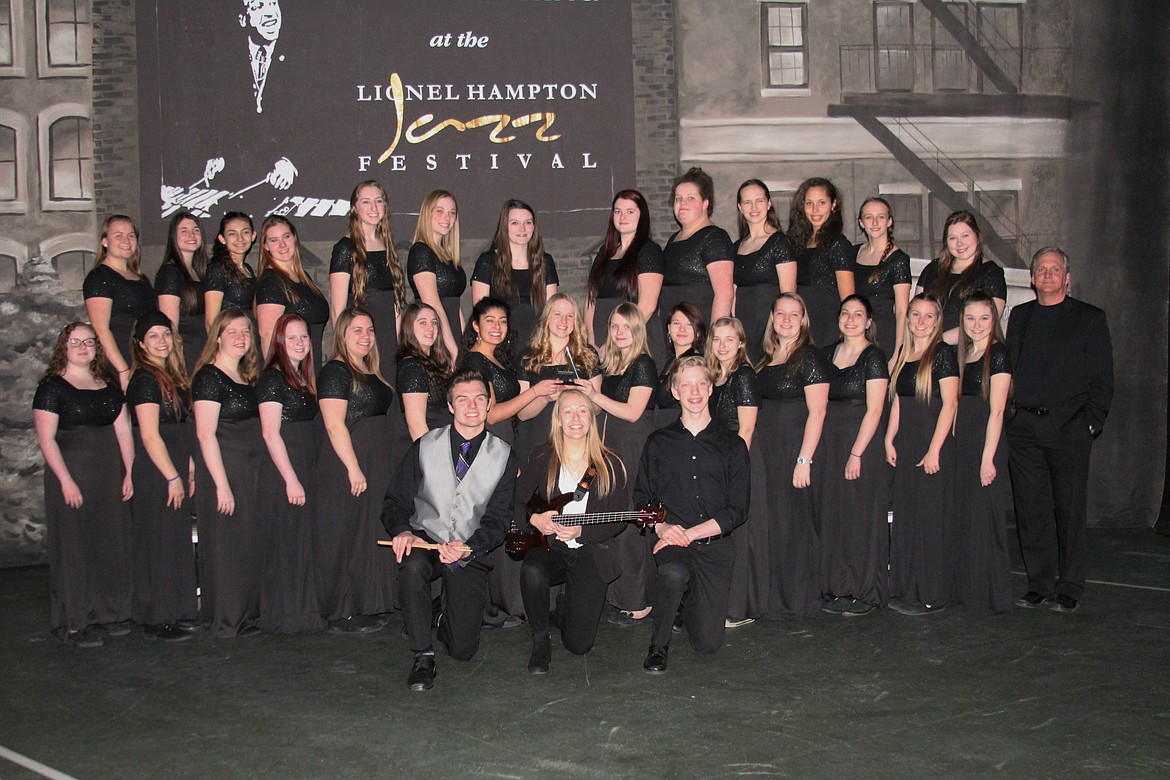 (Courtesy photo)
The Sandpoint High School Chamber Choir Women were named the AA High School Area Mic Ensemble winner during the University of Idaho&#146;s Lionel Hampton Jazz Festival in Moscow on Friday.