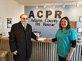 Adams County Pet Rescue receives a large contribution