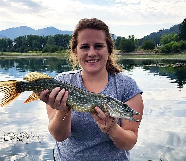 Plains teacher Katie Hillerman enjoys spending her spare time outdoors when she&#146;s not with her students in the classroom. (photo supplied)