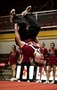 Flying into third