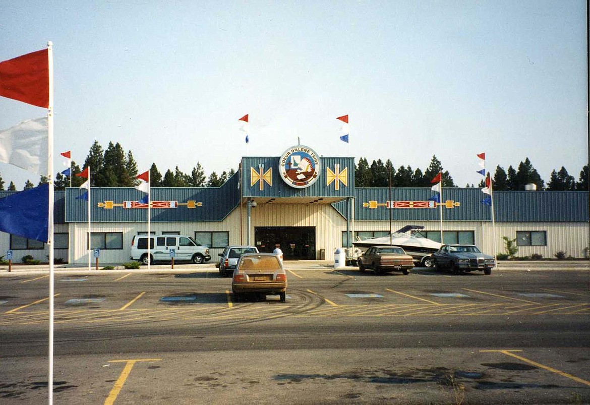 Humble in its beginnings, the Coeur d'Alene Tribal Bingo hall could seat about 1,000 guests when it opened in 1993. The bingo hall has now expanded into a huge destination casino that attracts visitors from all over the region and the world. (Courtesy photo)
