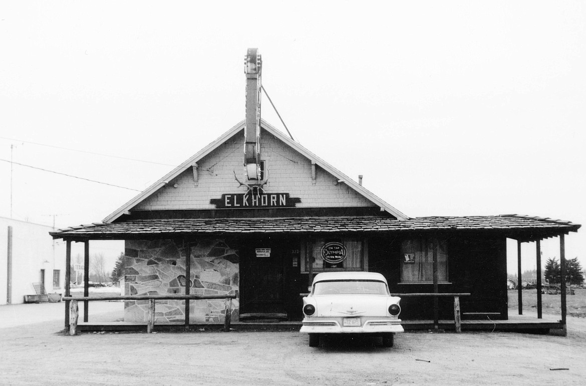 The remodeled Toth house as the Elkhorn, 1969.