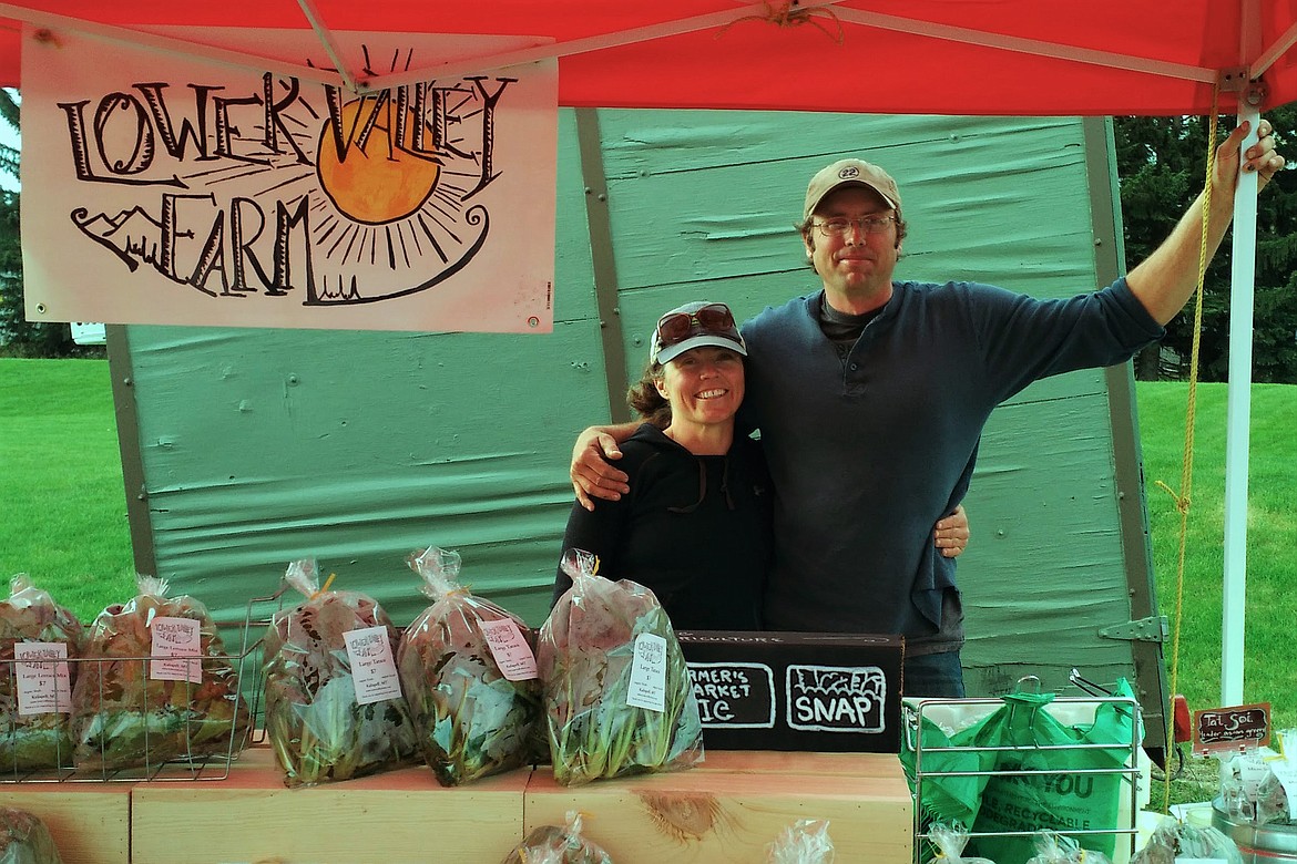 Mandy Gerth and Jay Cummings own and operate Lower Valley Farm south of Kalispell. (Photo provided)