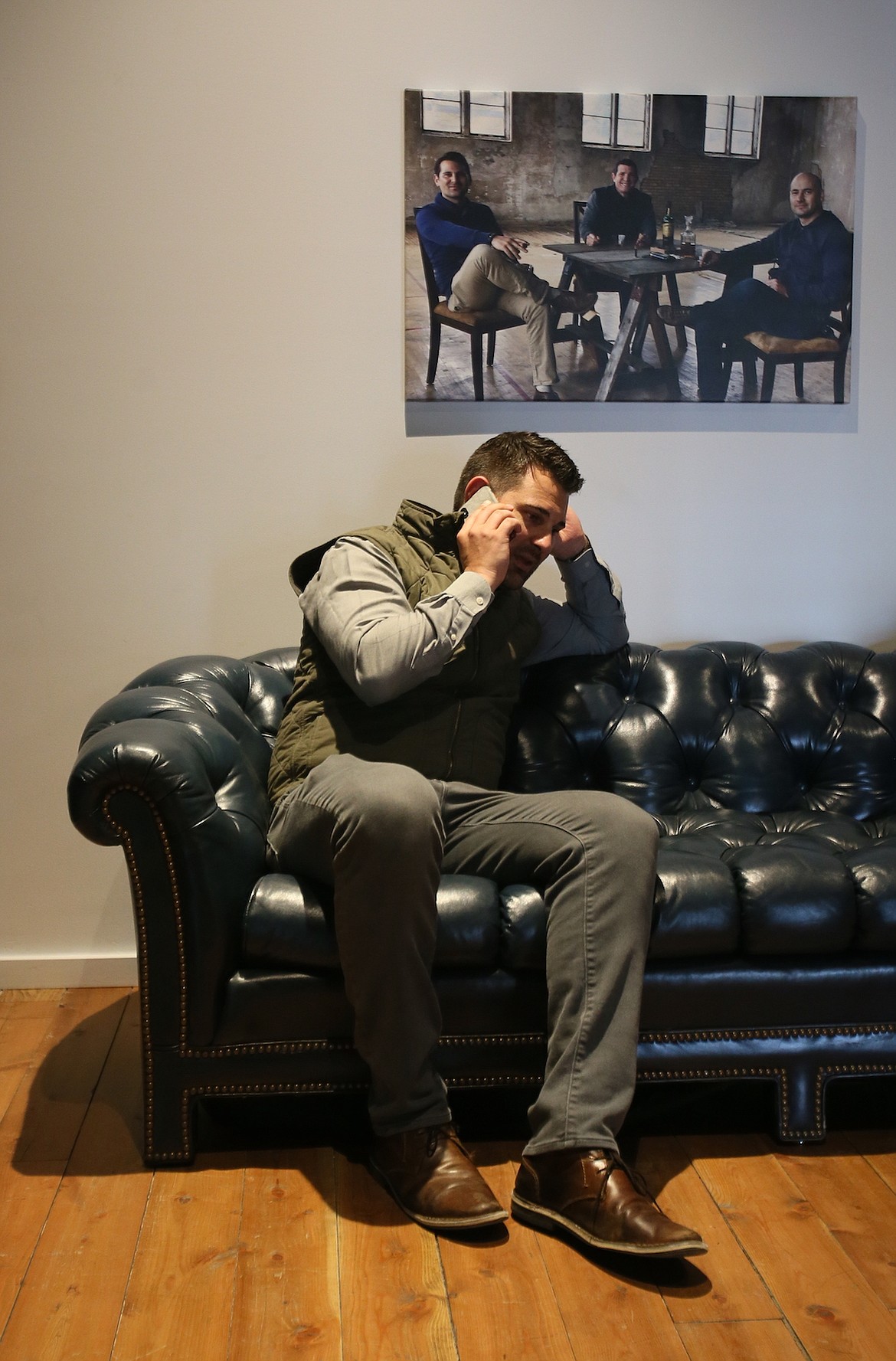 Idaho is the first state to bring free classes in app development to an entire state, said Innovation Collective founder Nick Smoot. National attention is focused on the ambitious project, spearheaded by Smoot and University of Idaho Associate Vice President Dr. Charles Buck. (Judd Wilson/PRESS)