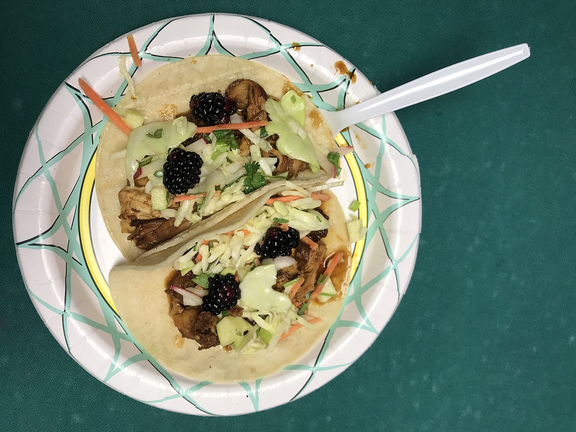 TACOS CRAFTED by MIke Scullen at The Columbia in Columbia Falls. (Peregrine Frissell/Daily Inter Lake)