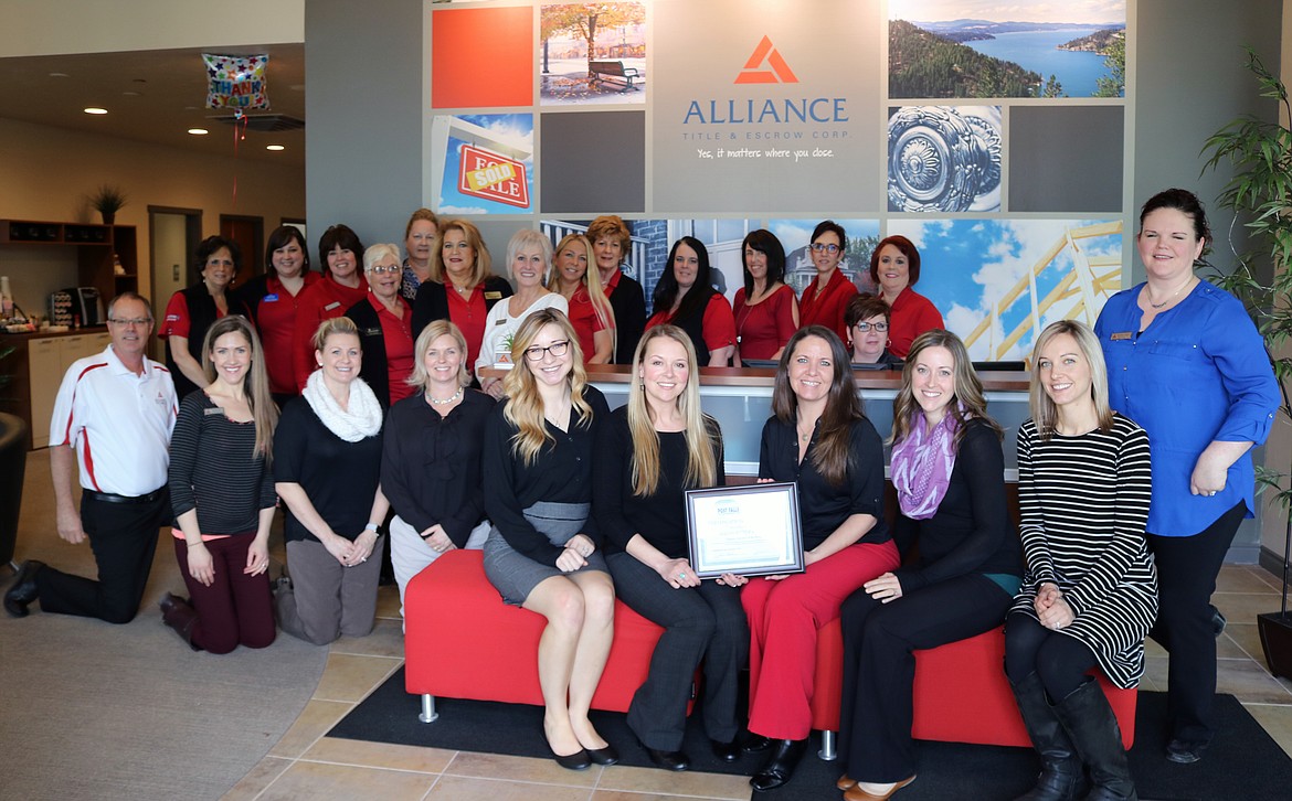 Post Falls Chamber of Commerce Business Appreciation Group: Alliance Title &amp; Escrow