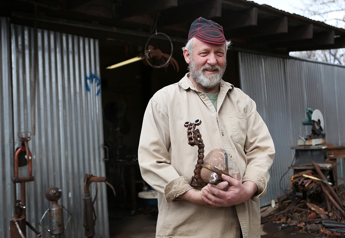 Evergreen welder turns junk into metal art | Daily Inter Lake