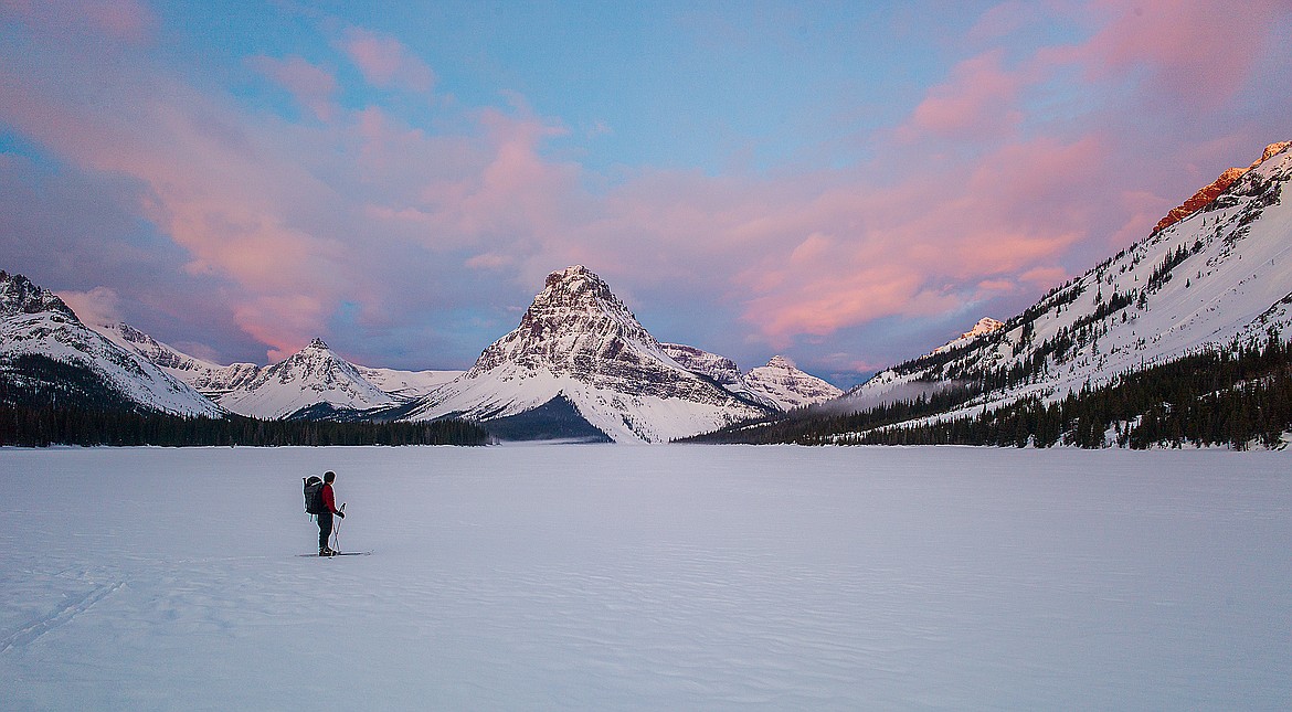 Two Medicine Lake at dawn.