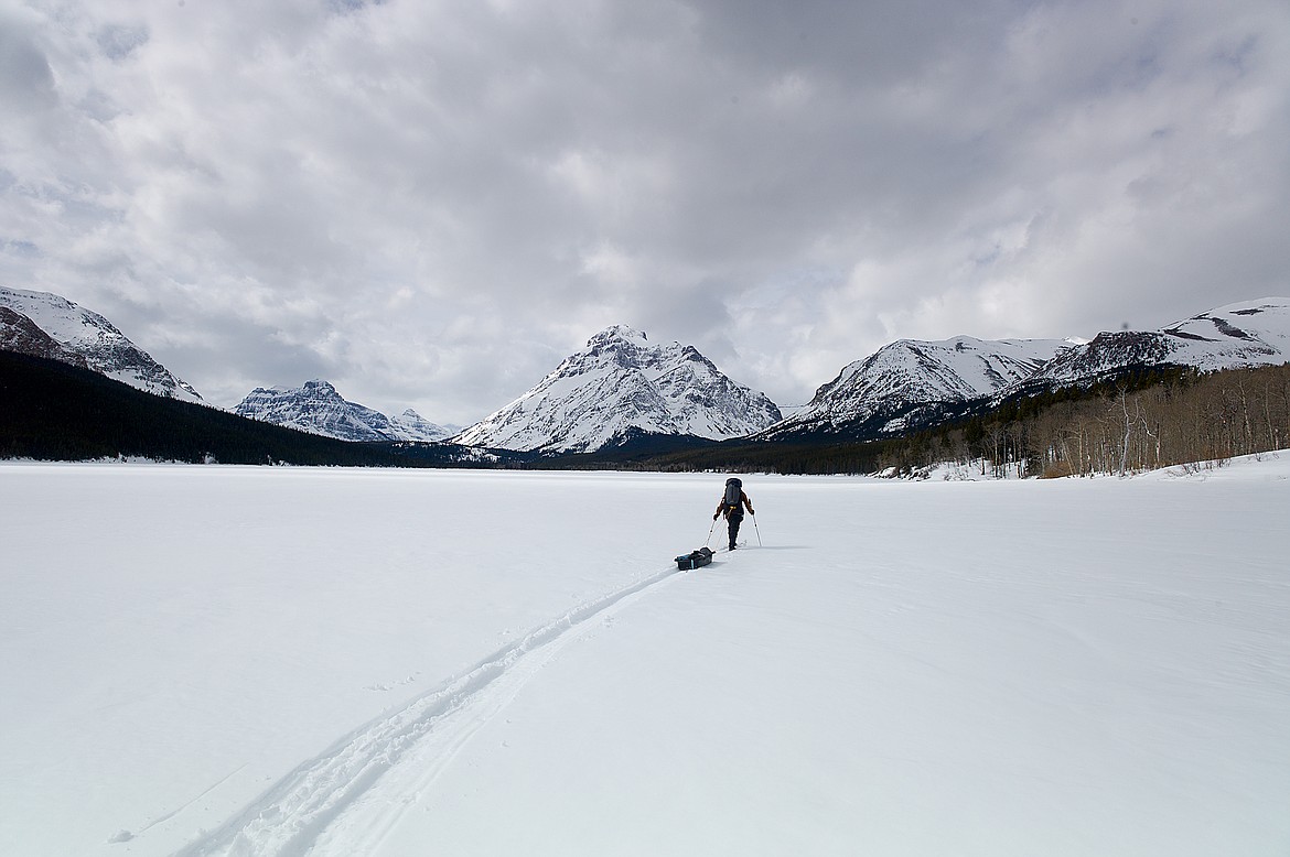 Using a sled helps even the weight.