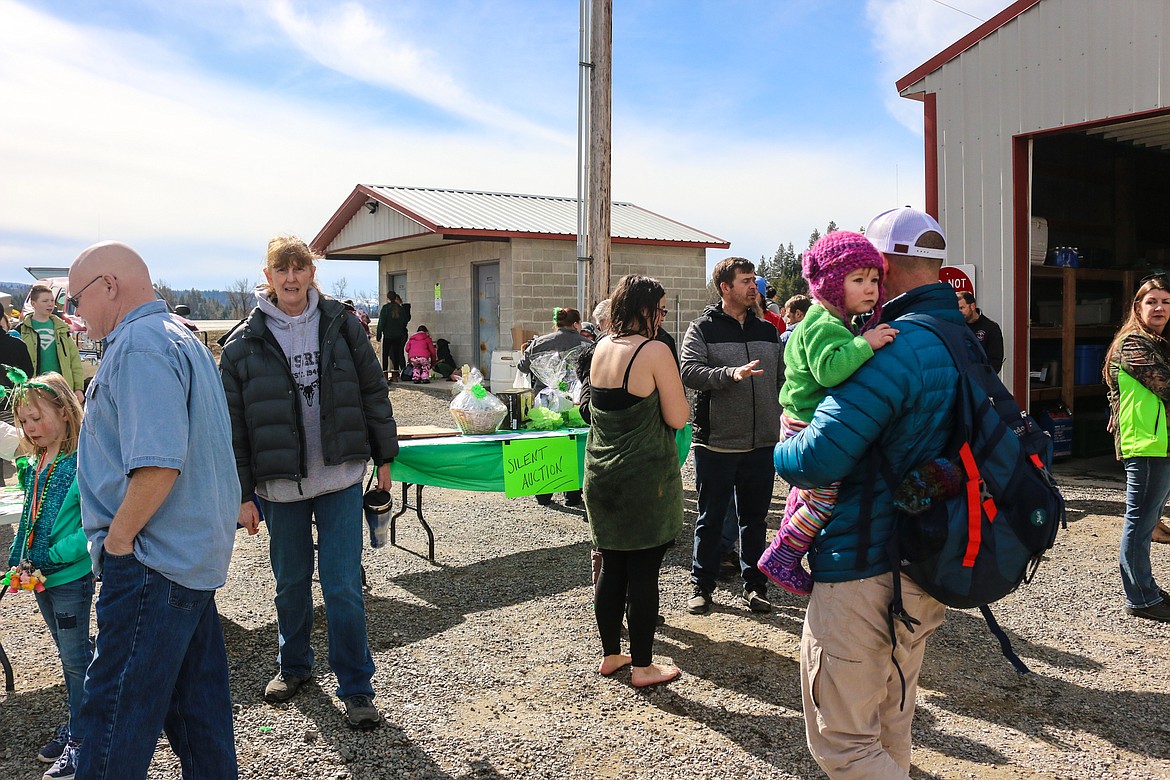 Photo by MANDI BATEMAN
The sun came out for the 2018 Penguin Plunge, drawing a larger than normal crowd of spectators.