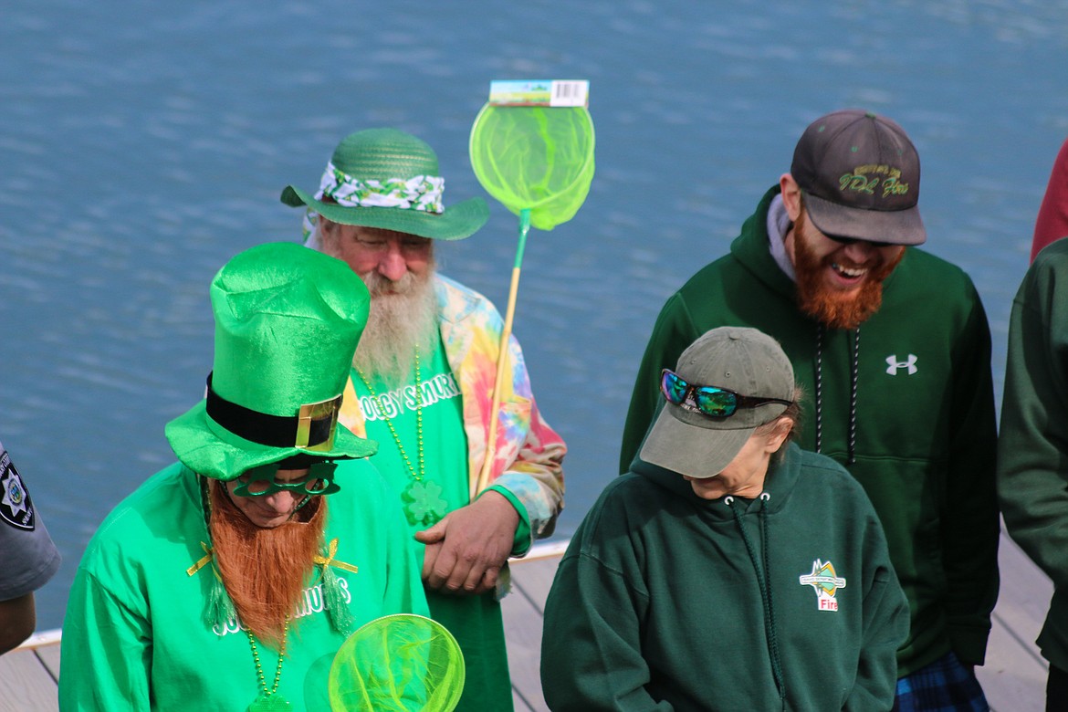 Photo by MANDI BATEMAN
The Penguin Plunge was a great way to have some fun with St. Patrick&#146;s Day.