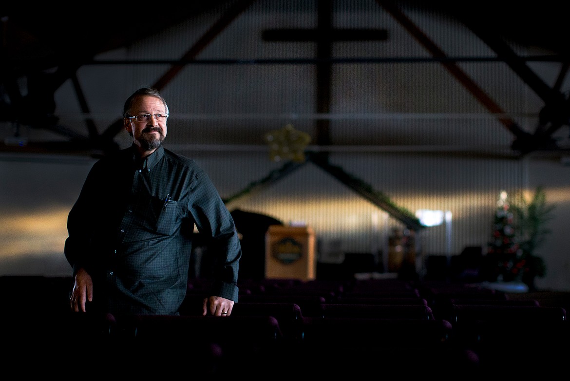 JAKE PARRISH/Press file
Tim Remington, pastor of The Altar non-denominational church in Coeur d&#146;Alene, is photographed on Dec. 22, 2016, in The Altar&#146;s sanctuary.