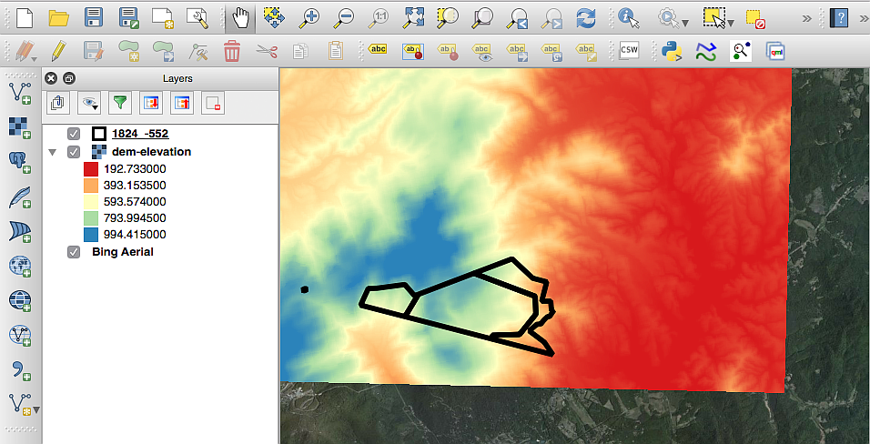 QGIS is a free program that can be used to make maps and perform more advanced geospatial analysis.