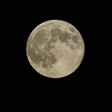 Blue moon over Cd'A Saturday