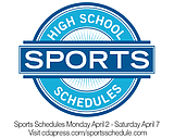 Sports Schedule 4/2 - 4/7