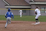 Royal Baseball splits home doubleheader with Warden