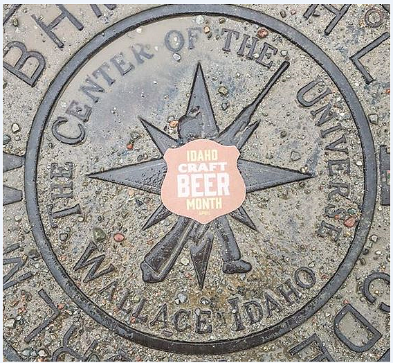 Photo courtesy of SHEILA FRANCIS/ It appears that the Center of the Universe is ready to celebrate Idaho Craft Beer Month as well!
