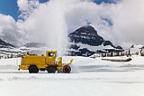 Glacier National Park plow crews at Logan Pass