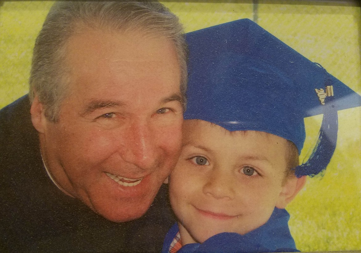 Chase and his grandpa, and KHS hoops legend, Ralph Braun. The two always had a special relationship until Braun&#146;s passing in 2011.