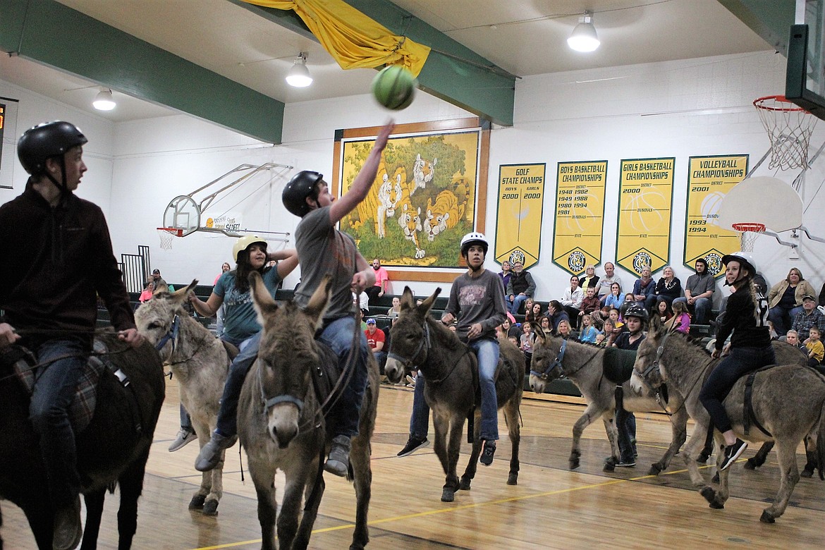 Audiences hadn&#146;t seen this level of play between St. Regis and Superior students since regular season basketball where Superior won 12 to 7 for third place in Donkey Basketball.