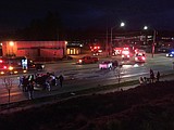 Crash sends three to hospital