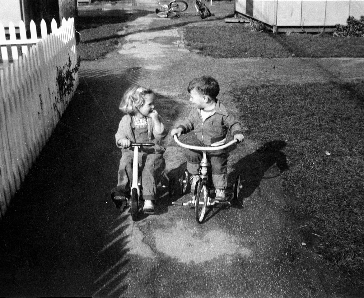 Deb Newell and Howard Dully were childhood friends when both of their families lived in the Spartan Village student-housing complex near San Jose State University. Newell said she was compelled to contact Dully after reading his memoir, which details the struggles of his life after receiving a lobotomy at age 12. (Photo courtesy of Deb Newell)