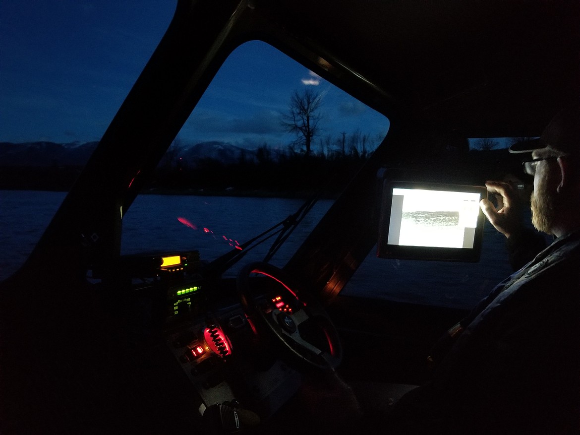 Photo by MANDI BATEMAN
The Boundary County Sheriff&#146;s Marine Program boat is now equipped with a state of the art thermal camera.